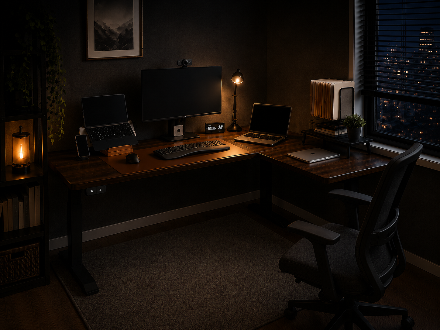 Axis Span height-adjustable office & computer desk