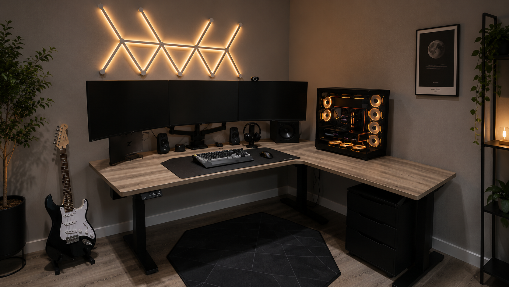 Axis Span ergonomic standing desk